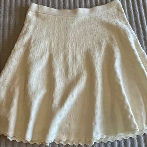EUC Winter White Skirt